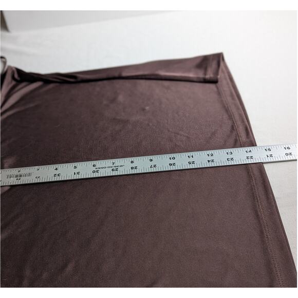 Brown cami wmns Apostrophe Top Sz XL fabric Polyester meas Bust 38"Length 14.5" - Picture 8 of 8